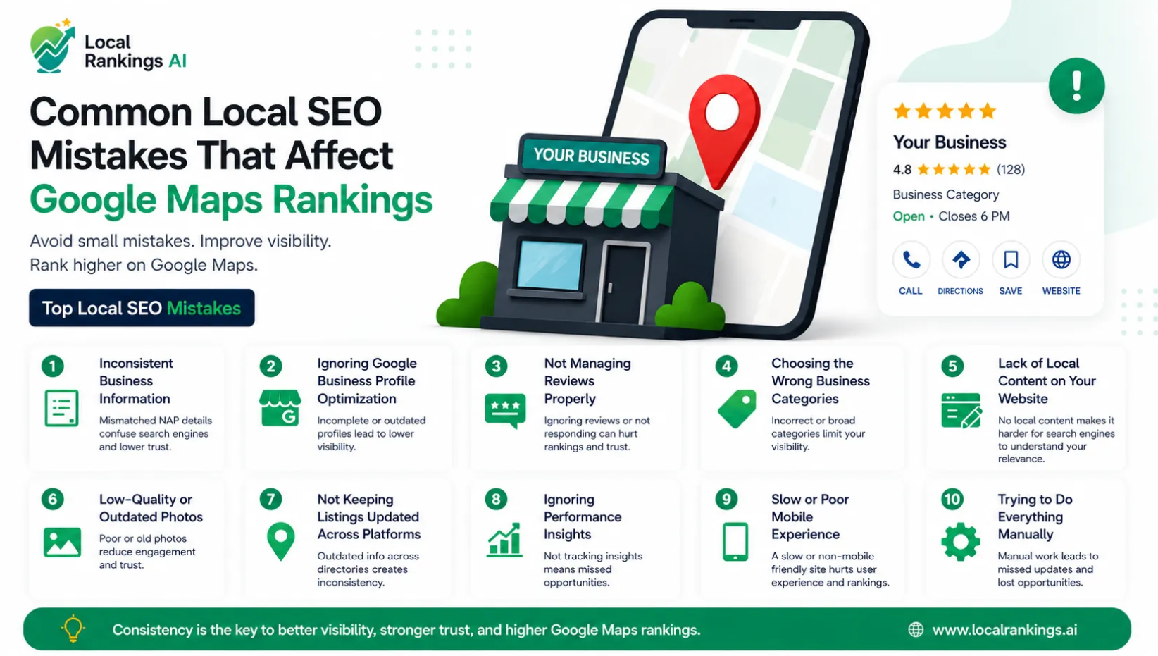 Common Local On-page SEO mistakes